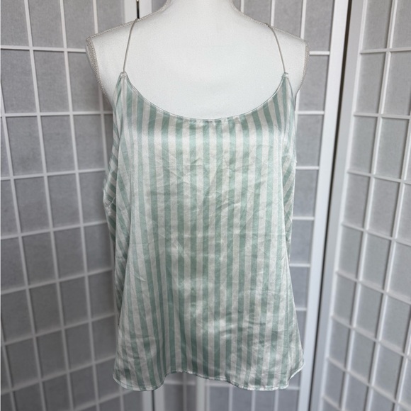 Victoria's Secret Mint and White Striped Camisole | X-LARGE 🔥CLEAR THE CLOSET - Picture 2 of 7